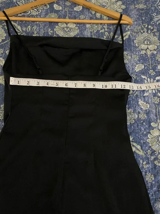 Urban Outfitters Black Cowl Neck Slip Mini Dress - Picture 8 of 14